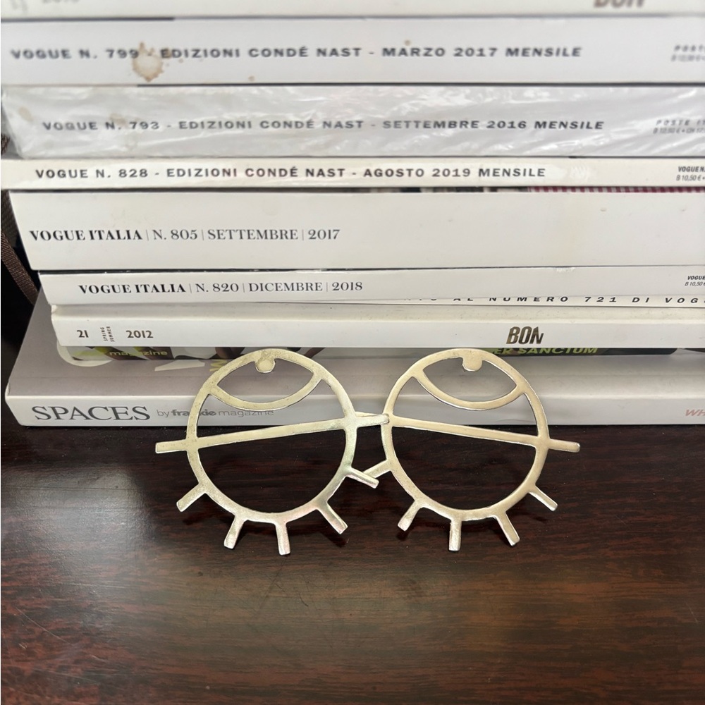 Par Ici Sterling Silver Hoops